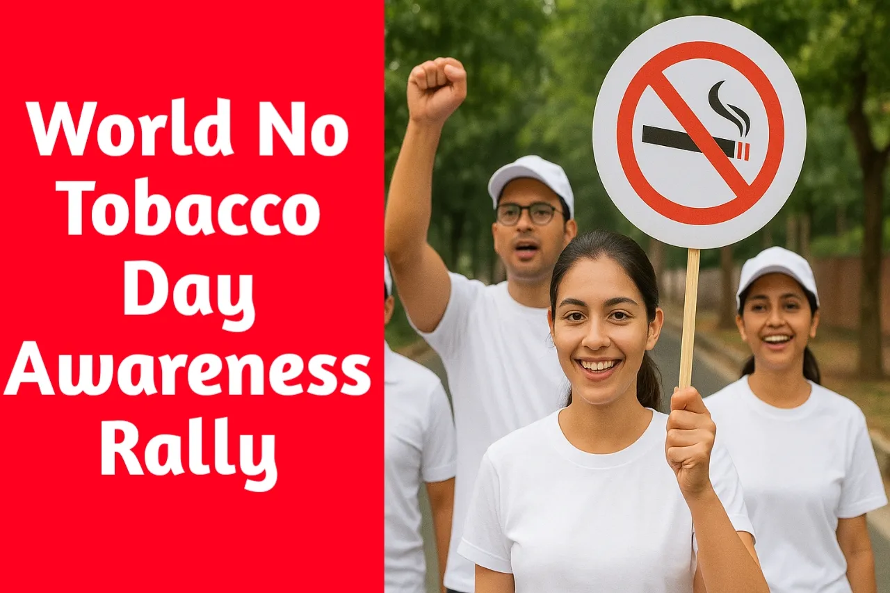 World No Tobacco Day Awareness Rally